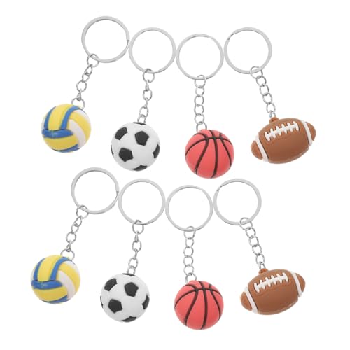 HIAKDOFT 8 Stück Kugelornamente Basketball-Schlüsselanhänger für Mädchen große Schlüsselanhänger für Fußball Schlüsselanhänger Fußball-Schlüsselanhänger für Jungen Legierung HIAKDOFT 8 Stück Kugelornamente Basketball-Schlüsselanhänger für Mädchen große Schlüsselanhänger für Fußball Schlüsselanhänger Fußball-Schlüsselanhänger für Jungen Legierung von HIAKDOFT