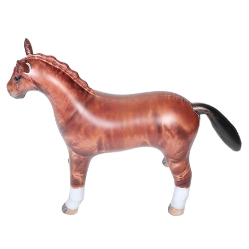 HIAKDOFT Aufblasbares Pferdemodell Aufblasbares Große Aufblasbare Tiere Aufblasbare Kuh Aufblasbare Tiere Für Party Aufblasbare Nutztiere Hellbraunes PVC HIAKDOFT Aufblasbares Pferdemodell Aufblasbares Große Aufblasbare Tiere Aufblasbare Kuh Aufblasbare Tiere Für Party Aufblasbare Nutztiere Hellbraunes PVC von HIAKDOFT