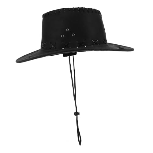 HIAKDOFT Cowboyhut für kleiner Cowboyhut Mädchen-Cowgirl-Hut Jugend-Cowboy-Hut Cowboyhüte für Jungen Cowboyhut für Jungen Westernhut für Polyester Schwarz HIAKDOFT Cowboyhut für kleiner Cowboyhut Mädchen-Cowgirl-Hut Jugend-Cowboy-Hut Cowboyhüte für Jungen Cowboyhut für Jungen Westernhut für Polyester Schwarz von HIAKDOFT