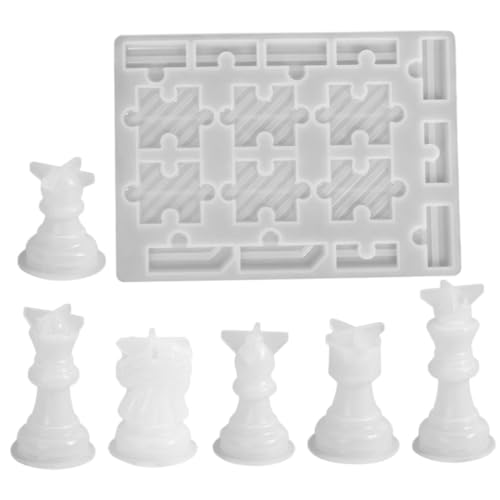 HIAKDOFT DIY Silikonformen für Schachfiguren und Schachbrett Internationales Schachspiel Gussform Robust und Sicher für Kreative Bastelprojekte Geeignet für Jugendliche und Schachliebhaber HIAKDOFT DIY Silikonformen für Schachfiguren und Schachbrett Internationales Schachspiel Gussform Robust und Sicher für Kreative Bastelprojekte Geeignet für Jugendliche und Schachliebhaber von HIAKDOFT