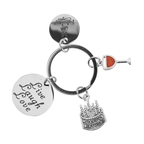 HIAKDOFT Edelstahl 16. Geburtstag Keychain Süße Reize Keychain Birthday Party Schlüsselbeutel Charms Schlüsselhalter Für 16. Geburtstagsfeier Schmuckzubehör Accessoires HIAKDOFT Edelstahl 16. Geburtstag Keychain Süße Reize Keychain Birthday Party Schlüsselbeutel Charms Schlüsselhalter Für 16. Geburtstagsfeier Schmuckzubehör Accessoires von HIAKDOFT