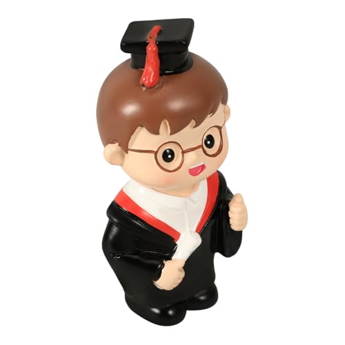 HIAKDOFT Graduation Cake Topper Resin Figurine Dekoration für Abschlussfeier Tortendeko für Party Desktop Dekor Kompakt und Robust HIAKDOFT Graduation Cake Topper Resin Figurine Dekoration für Abschlussfeier Tortendeko für Party Desktop Dekor Kompakt und Robust von HIAKDOFT