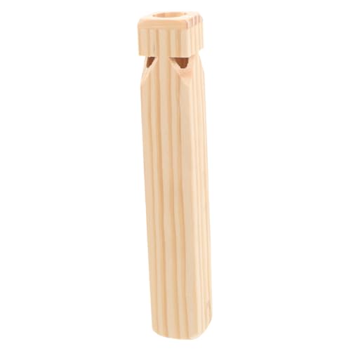 HIAKDOFT Holzpfeife Langlebiges Holzmaterial Einfache Handhabung Fördert Hörentwicklung und Musikinteresse für Kindergeburtstag und Kindertag von HIAKDOFT
