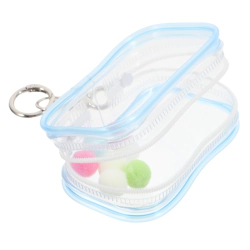 HIAKDOFT Klarer Sammler Organizer Tasche mit Reißverschluss Staubdichte Aufbewahrungstasche für Mini Figuren und Puppen Tragbare Vitrine mit Weichem Langlebiges Kunststoffmaterial für HIAKDOFT Klarer Sammler Organizer Tasche mit Reißverschluss Staubdichte Aufbewahrungstasche für Mini Figuren und Puppen Tragbare Vitrine mit Weichem Langlebiges Kunststoffmaterial für von HIAKDOFT