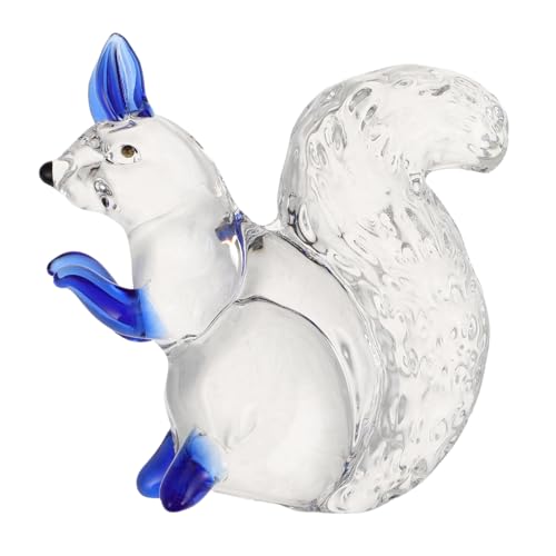HIAKDOFT Kristalleichhörnchen Eichhörnchen Kristall-Statue Kristallkrähenstuae Kristallbären Kürbisfigur Aus Kristall Kristallfigur Für Frauen Kristalltier Blue HIAKDOFT Kristalleichhörnchen Eichhörnchen Kristall-Statue Kristallkrähenstuae Kristallbären Kürbisfigur Aus Kristall Kristallfigur Für Frauen Kristalltier Blue von HIAKDOFT