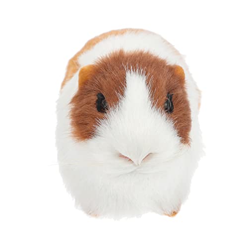 HIAKDOFT Künstliches Meerschweinchen Modell aus Hochwertigem Material Detailreiche Figur für Kinderunterricht und Dekoration für Garten Desktop von HIAKDOFT