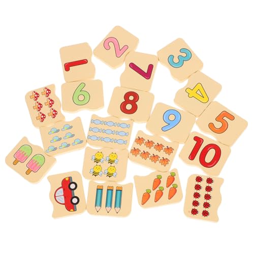 HIAKDOFT Montessori Holzpuzzle für Ab Jahr Pädagogisches Lernspielzeug mit Zahlen Tierpaaren Farbenfrohes Sicheres Holzspielzeug Kognition Gedächtnis und Feinmotorik HIAKDOFT Montessori Holzpuzzle für Ab Jahr Pädagogisches Lernspielzeug mit Zahlen Tierpaaren Farbenfrohes Sicheres Holzspielzeug Kognition Gedächtnis und Feinmotorik von HIAKDOFT