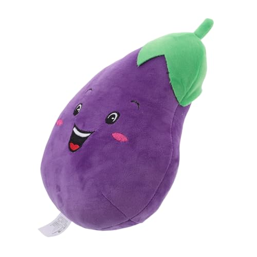 HIAKDOFT Plüsch Aubergine Puppe Weiches Kuscheltier Gemüsefigur Dekoratives für Schlafenszeit Reise Kinderzimmer Deko HIAKDOFT Plüsch Aubergine Puppe Weiches Kuscheltier Gemüsefigur Dekoratives für Schlafenszeit Reise Kinderzimmer Deko von HIAKDOFT