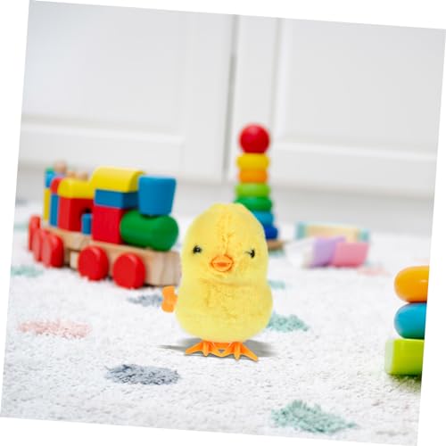 HIAKDOFT Plüsch Huhn Aufziehspielzeug Springendes Küken Uhrwerk für Kreatives und Lustiges Ostergeschenk Geschicklichkeit und Intelligenz HIAKDOFT Plüsch Huhn Aufziehspielzeug Springendes Küken Uhrwerk für Kreatives und Lustiges Ostergeschenk Geschicklichkeit und Intelligenz von HIAKDOFT