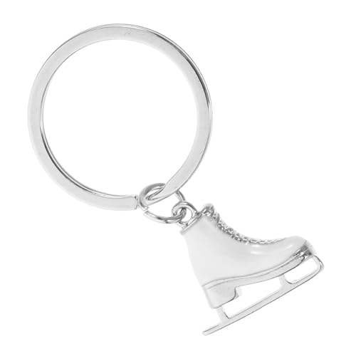 HIAKDOFT Skate Schlüsselanhänger Rollschuh Schlüsselring Eiskunstlauf Tasche Rollschuhe Herren Skating Schlüsselanhänger Eislaufen Auto Skating Schmuck Skateboard von HIAKDOFT