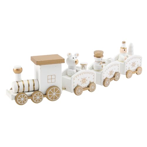 HIAKDOFT Weihnachtlicher Holzzug Cake Topper Niedliche Party Dekoration für Kuchen Cupcakes und Festlichkeiten Liebevoll Gestaltetes Eisenbahn Ornament für Geburtstags und Tanzpartys HIAKDOFT Weihnachtlicher Holzzug Cake Topper Niedliche Party Dekoration für Kuchen Cupcakes und Festlichkeiten Liebevoll Gestaltetes Eisenbahn Ornament für Geburtstags und Tanzpartys von HIAKDOFT