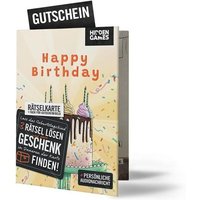 HIDDEN INDUSTRIES HIDKART4 Hidden Games Rätselhafter Geburtstag Rätselkarte HIDDEN INDUSTRIES HIDKART4 Hidden Games Rätselhafter Geburtstag Rätselkarte von HIDDEN GAMES