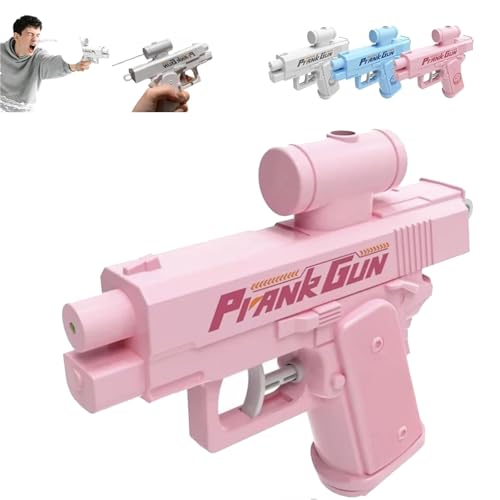 Prank Two-Way Water Gun, Prank Water Gun, Compulsive Two-Way Water Guns, Reverse Prank Surprise Water Guns, Waters Guns Pranks Can Spray from Front and Back (1, Pink) von HIDRUO