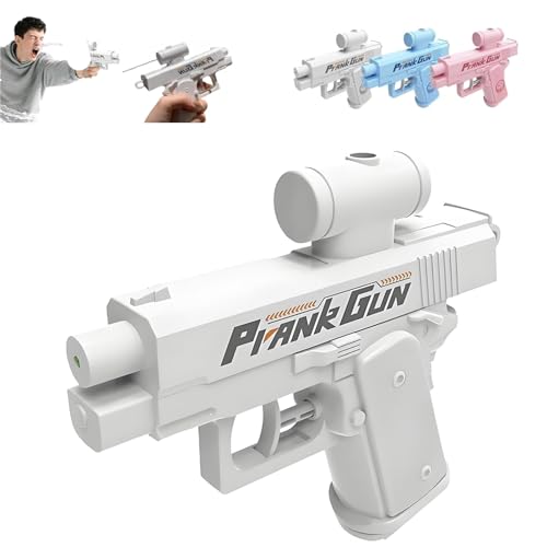 Prank Two-Way Water Gun, Prank Water Gun, Compulsive Two-Way Water Guns, Reverse Prank Surprise Water Guns, Waters Guns Pranks Can Spray from Front and Back (1, White) von HIDRUO
