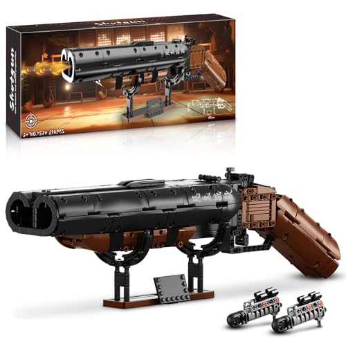 HIGH GODO Demon Slayer Schrotflinten-Baustein-Set, 890 Teile, Modellpistolen-Sammlung, Spielzeug-Baustein-Set, schießbar für Waffenliebhaber, Sammlerstück, Geschenk, Spielzeug für Kinder und HIGH GODO Demon Slayer Schrotflinten-Baustein-Set, 890 Teile, Modellpistolen-Sammlung, Spielzeug-Baustein-Set, schießbar für Waffenliebhaber, Sammlerstück, Geschenk, Spielzeug für Kinder und von HIGH GODO