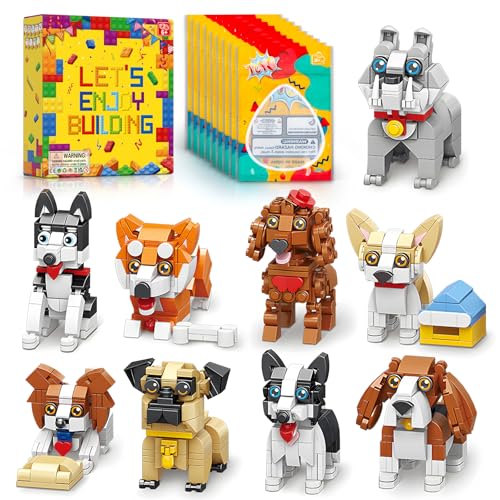 HIGH GODO Mini-Baustein-Set für kleine Hunde, 9 Stück von HIGH GODO