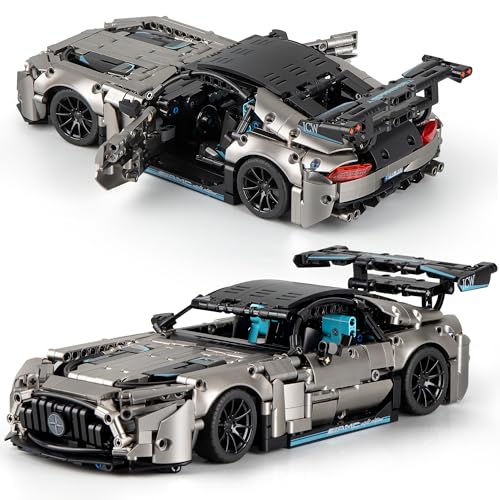 HIGH GODO Technik Auto Klemmbausteine, 1466 Teile 1:14 Supersportwagen Klemmbausteine, Rennauto Geschenke für Jugendliche ab 12 Jahre oder Erwachsene HIGH GODO Technik Auto Klemmbausteine, 1466 Teile 1:14 Supersportwagen Klemmbausteine, Rennauto Geschenke für Jugendliche ab 12 Jahre oder Erwachsene von HIGH GODO