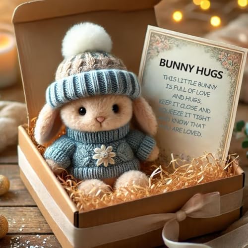 HIMS 2025 Interaktives Kaninchen Spielzeug, Bunny Realistisches Kaninchen Spielzeug, Ostergeschenke Kinder, Hüpfendes Kaninchen,Ostern Geburtstagsgeschenk (Stil 01) von HIMS