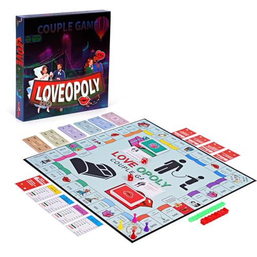 HIMS Romantisches Geschenk für Paare – Brettspiel, Geschenk für Valentinstag, Hochzeit oder Jahrestag (40 x 40 cm) von HIMS