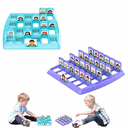 HINAA Ratet mal, wer ich Bin Spiel - Intelligent Ratet mal, wer ich Bin Puzzle-Brettspiel | Einfach zu bedienende Puzzle-Rate-Spielkarte für Kinder von HINAA