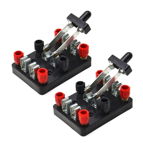 Doppelpolige Doppel-Wurfschalter, doppelte elektrische Experimentierausrüstung, Schule, Physik, Experiment, Pädagogische Wissenschaft Doppelpolige Doppel-Wurfschalter, doppelte elektrische Experimentierausrüstung, Schule, Physik, Experiment, Pädagogische Wissenschaft von HINAYOSAN