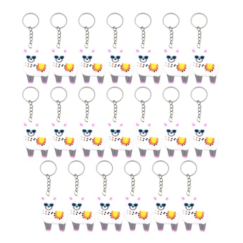 HINAYOSAN 20 Stück Alpakas-Ketten, PVC-Tasche und Handy-Anhänger, Tier-Themen-Schlüsselanhänger, Taschenanhänger, Zubehör für Party und tägliche Auto-Dekoration HINAYOSAN 20 Stück Alpakas-Ketten, PVC-Tasche und Handy-Anhänger, Tier-Themen-Schlüsselanhänger, Taschenanhänger, Zubehör für Party und tägliche Auto-Dekoration von HINAYOSAN