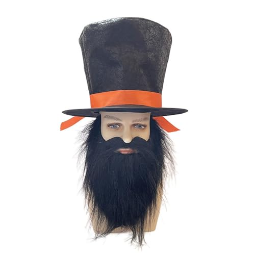 HINAYOSAN Abrahams Lincolns Kostümzubehör-Set, patriotische Kostüme, Präsidentententententag, Gentleman-Outfits für Halloween, Präsidententententag, 2-teiliges Set HINAYOSAN Abrahams Lincolns Kostümzubehör-Set, patriotische Kostüme, Präsidentententententag, Gentleman-Outfits für Halloween, Präsidententententag, 2-teiliges Set von HINAYOSAN