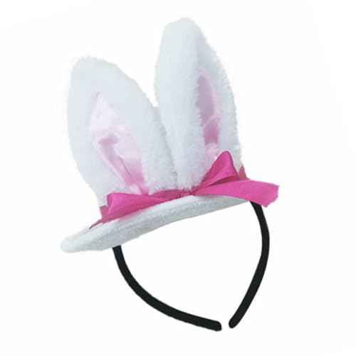 HINAYOSAN Anime Hasen Ohr Stirnband für Themenparty Plüsch Ohr Haarband Rollenspiel Requisiten Halloween Cosplay Hairhoop für formelle Veranstaltungen von HINAYOSAN