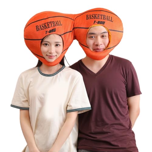 HINAYOSAN Doppelkopf-Kopfbedeckung für Fotografie, soziale Veranstaltungen, Selfie und Themen-Events, Sport, Aktivität, Verkleidungen, Requisiten, Kopfbedeckung HINAYOSAN Doppelkopf-Kopfbedeckung für Fotografie, soziale Veranstaltungen, Selfie und Themen-Events, Sport, Aktivität, Verkleidungen, Requisiten, Kopfbedeckung von HINAYOSAN