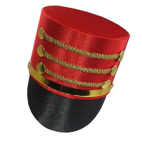 HINAYOSAN Eleganter Nussknackerhut Hoher Hut Bequemer Nussknacker Soldatenhut Unisex für Themenaufführungen Unisex Kostüm HINAYOSAN Eleganter Nussknackerhut Hoher Hut Bequemer Nussknacker Soldatenhut Unisex für Themenaufführungen Unisex Kostüm von HINAYOSAN