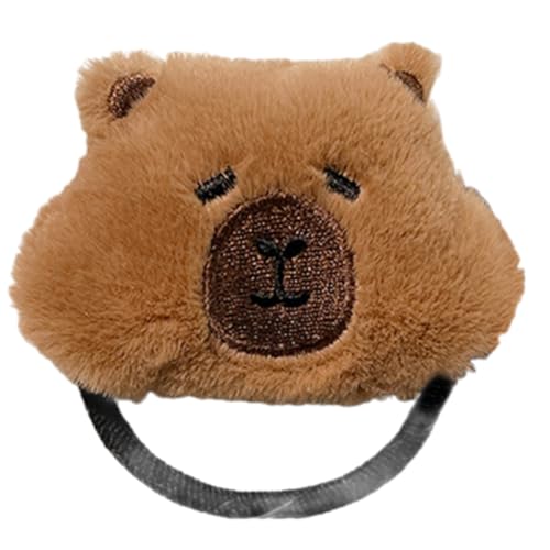 HINAYOSAN Entzückende Cartoon-Capybaras-Haarspange, auffälliger Kopfschmuck für Halloween, Cosplay, Rollenspiele von HINAYOSAN