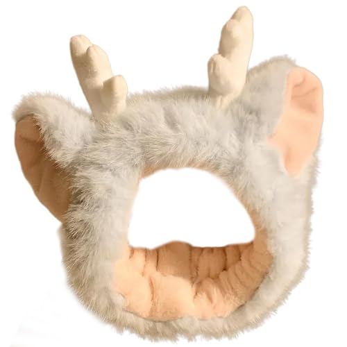 HINAYOSAN Entzückender Cartoon-Horn, Haarreif, auffälliger Kopfschmuck für Halloween, Cosplay, Rollenspiele von HINAYOSAN
