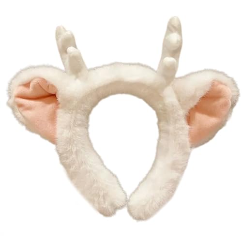 HINAYOSAN Entzückender Cartoon-Horn, Haarreif, auffälliger Kopfschmuck für Halloween, Cosplay, Rollenspiele von HINAYOSAN