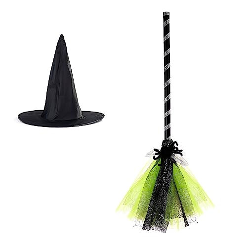 HINAYOSAN Festival Besen und Hut Set Haushalt Deko Ornament Haushalt Party Dekoration für Kinder Mädchen Jungen Geburtstag HINAYOSAN Festival Besen und Hut Set Haushalt Deko Ornament Haushalt Party Dekoration für Kinder Mädchen Jungen Geburtstag von HINAYOSAN