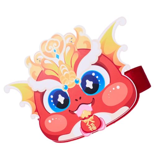 HINAYOSAN Kinder Schlangen-Stirnband für chinesisches Neujahrskostüm, Schlange Cosplay, Stirnband, Maskottchen, Jahr, handgefertigt, Kopfbedeckung HINAYOSAN Kinder Schlangen-Stirnband für chinesisches Neujahrskostüm, Schlange Cosplay, Stirnband, Maskottchen, Jahr, handgefertigt, Kopfbedeckung von HINAYOSAN