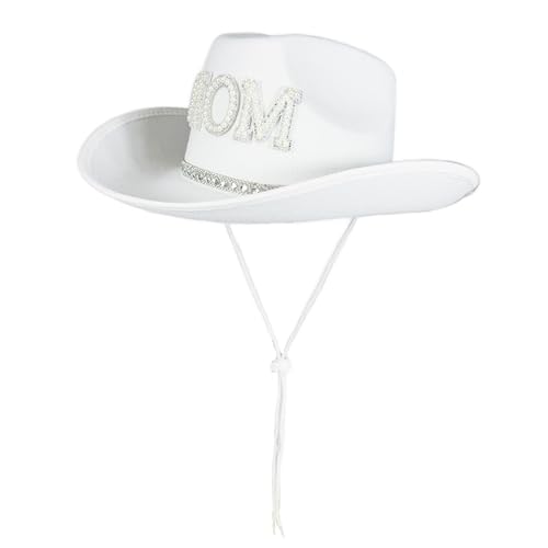 HINAYOSAN Stickerei Dad Mom Schriftzug Hut mit verstellbaren und breiten Krempen Outdoor Party Kopfbedeckung Festival Requisiten Kopf Zubehör HINAYOSAN Stickerei Dad Mom Schriftzug Hut mit verstellbaren und breiten Krempen Outdoor Party Kopfbedeckung Festival Requisiten Kopf Zubehör von HINAYOSAN
