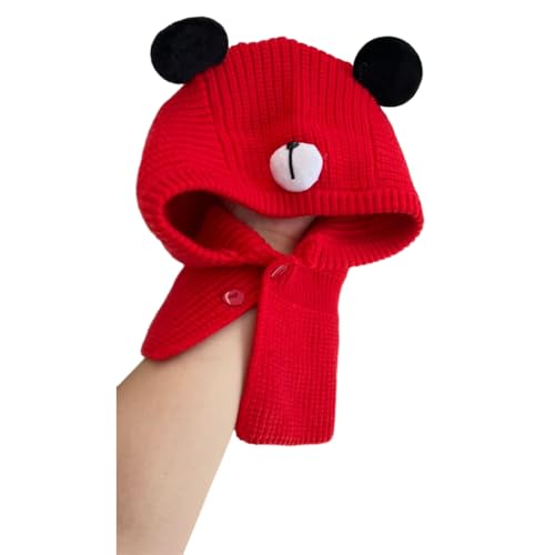 HINAYOSAN Strickmütze für Kinder, Bärenohren, lässig, für Urlaub, Weihnachten, lustige Mütze für Kinder HINAYOSAN Strickmütze für Kinder, Bärenohren, lässig, für Urlaub, Weihnachten, lustige Mütze für Kinder von HINAYOSAN
