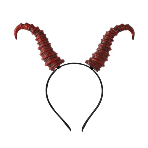 Harz-Haarband, Teufelshörner, leicht, Kostüm, unverzichtbares Stirnband für Cosplay, Karneval, Geburtstag, Feiern, geheimnisvolles Kostüm, Haar-Accessoire Harz-Haarband, Teufelshörner, leicht, Kostüm, unverzichtbares Stirnband für Cosplay, Karneval, Geburtstag, Feiern, geheimnisvolles Kostüm, Haar-Accessoire von HINAYOSAN