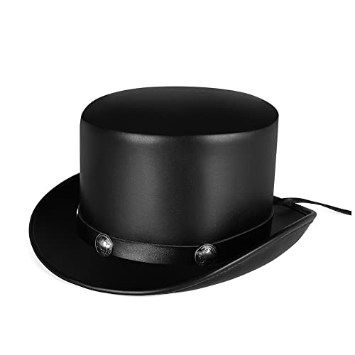 HINGTAT Halloween Steampunk Pest-Doktor Neutral Magic Hat Gentleman Zylinderhut Männer Weiblich Cosplay Prom Requisiten magische Hut Gentleman Party Top Hut HINGTAT Halloween Steampunk Pest-Doktor Neutral Magic Hat Gentleman Zylinderhut Männer Weiblich Cosplay Prom Requisiten magische Hut Gentleman Party Top Hut von HINGTAT