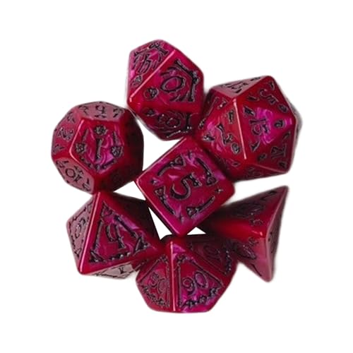 7pcs/Set Polyedrale Acryl Dices Multi Sace Verschiedene Form Digital Game Dices Für Club Party Family Board Game Requisiten 7pcs/Set Polyedrale Acryl Dices Multi Sace Verschiedene Form Digital Game Dices Für Club Party Family Board Game Requisiten von HIOPOIUYT