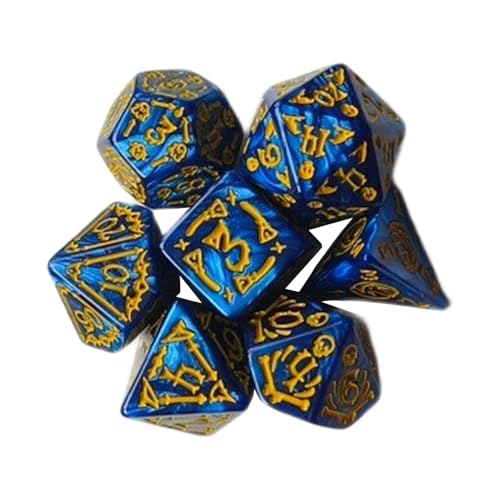 7pcs/Set Polyedrale Acryl Dices Multi Sace Verschiedene Form Digital Game Dices Für Club Party Family Board Game Requisiten 7pcs/Set Polyedrale Acryl Dices Multi Sace Verschiedene Form Digital Game Dices Für Club Party Family Board Game Requisiten von HIOPOIUYT