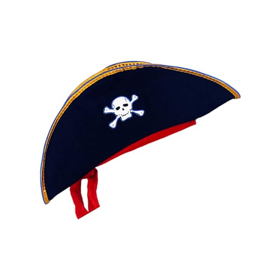 Erwachsene Piratenhut LED Schädel Piratenhut Kostümzubehör Für Erwachsene Teenager Maskerade Halloween Rollenspiele Cosplay von HIOPOIUYT
