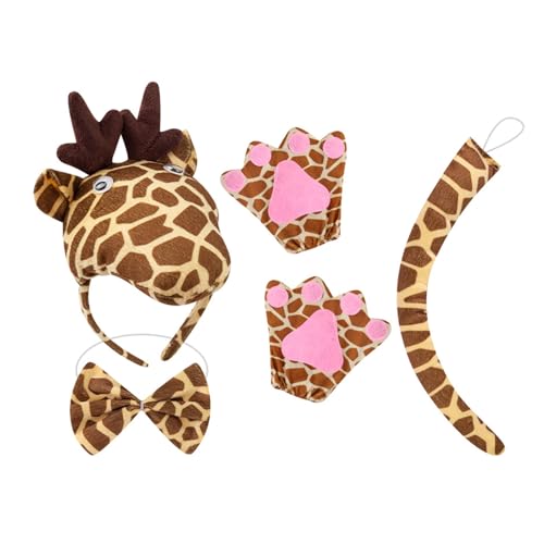 HIOPOIUYT 03.01.5 Kinder Giraffe Kostüm Set Giraffe Ohr HIOPOIUYT 03.01.5 Kinder Giraffe Kostüm Set Giraffe Ohr von HIOPOIUYT