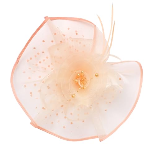 HIOPOIUYT Fascinator aus Netzstoff, gefiedert, 1920er-Jahre-Kostüm, Kopfbedeckung für Damen, Themen-Event, ideal für Cocktail-Partys, Teepartys, Stirnbänder HIOPOIUYT Fascinator aus Netzstoff, gefiedert, 1920er-Jahre-Kostüm, Kopfbedeckung für Damen, Themen-Event, ideal für Cocktail-Partys, Teepartys, Stirnbänder von HIOPOIUYT