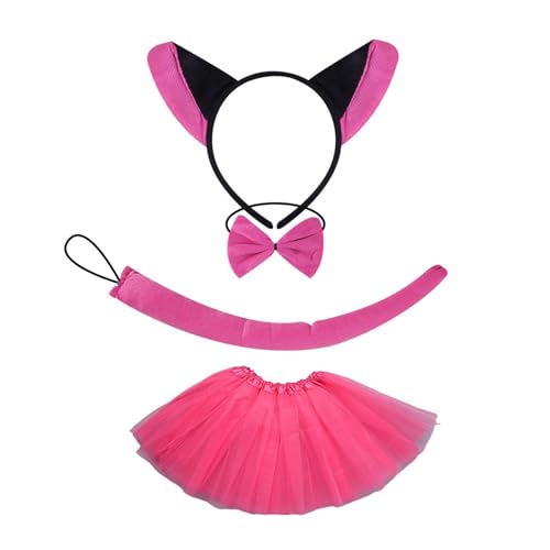 HIOPOIUYT Füchse Dress Up Outfit Halloween Foxes Tierkostümzubehör Für Kid Boy Girl Cosplay Geburtstag Weihnachten Halloween HIOPOIUYT Füchse Dress Up Outfit Halloween Foxes Tierkostümzubehör Für Kid Boy Girl Cosplay Geburtstag Weihnachten Halloween von HIOPOIUYT