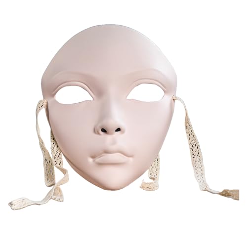 HIOPOIUYT Halloween-Kostüm, handbemalt, Vollgesicht, für Damen und Herren, Cosplay-Enthusiasten, Maskerade-Dekoration HIOPOIUYT Halloween-Kostüm, handbemalt, Vollgesicht, für Damen und Herren, Cosplay-Enthusiasten, Maskerade-Dekoration von HIOPOIUYT