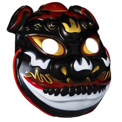 HIOPOIUYT Handgemalte Maske Maskerade Maske Traditionelle Chinesische Festival Tempelmaske Für Adult Halloween Cosplay Fotografie HIOPOIUYT Handgemalte Maske Maskerade Maske Traditionelle Chinesische Festival Tempelmaske Für Adult Halloween Cosplay Fotografie von HIOPOIUYT