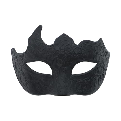 HIOPOIUYT Maskerade Venezianer-Party, Halloween-Kostüm, Karneval für Damen und Herren, halbes Gesicht HIOPOIUYT Maskerade Venezianer-Party, Halloween-Kostüm, Karneval für Damen und Herren, halbes Gesicht von HIOPOIUYT