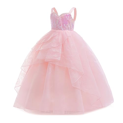 HIOPOIUYT Prinzessinnenkostüm-Zubehör, Film-inspirierter Look, Kostüm, Kleid, Mädchen, Prinzessinnenkleid, Blasenkleid, Tüllkleid für Halloween HIOPOIUYT Prinzessinnenkostüm-Zubehör, Film-inspirierter Look, Kostüm, Kleid, Mädchen, Prinzessinnenkleid, Blasenkleid, Tüllkleid für Halloween von HIOPOIUYT