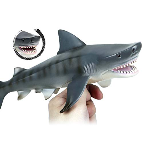 HIOPOIUYT Simulation Marine Animal Fisch Figur Weiches PVC Modell Meer Interaktive Automobildekorkapsel von HIOPOIUYT